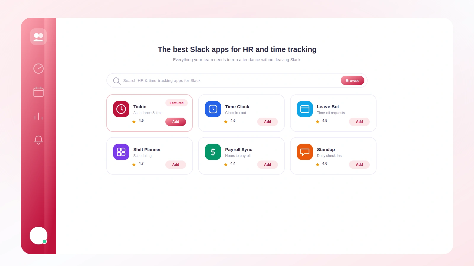 Checkliste zur Bewertung von Slack-Apps für HR und Zeiterfassung